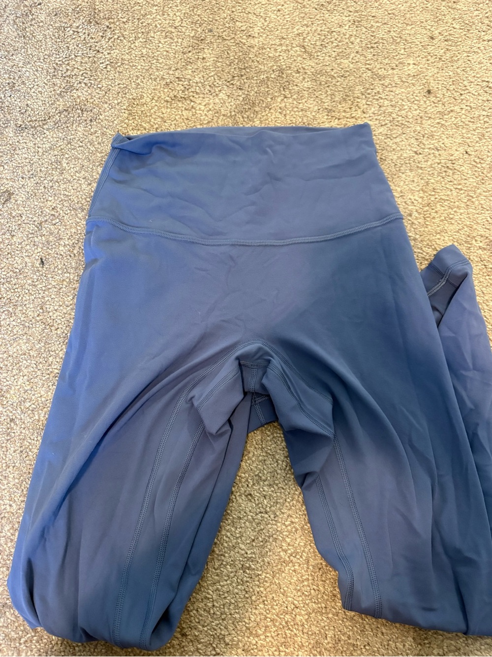 Lululemon Align No Line 25 inch Leggings in Brilliant Blue. Size 4 - Picture 3 of 4